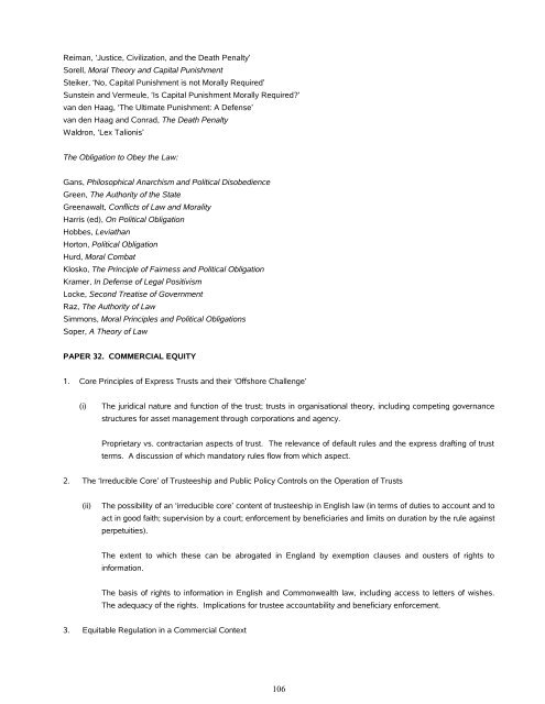 Contents - Faculty of Law - University of Cambridge