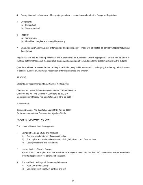 Contents - Faculty of Law - University of Cambridge