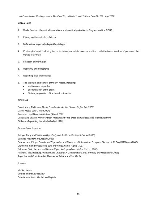 Contents - Faculty of Law - University of Cambridge