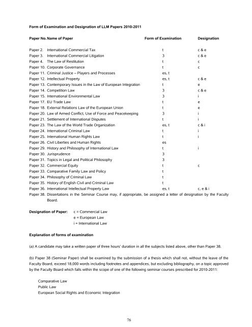 Contents - Faculty of Law - University of Cambridge