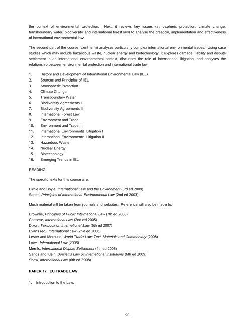 Contents - Faculty of Law - University of Cambridge