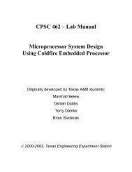 Lab Manual - CS Course Webpages