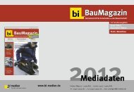 bi-Baumagazin Mediadaten 2012