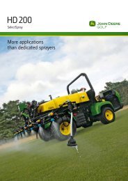 HD 200 Sprayer Brochure - John Deere