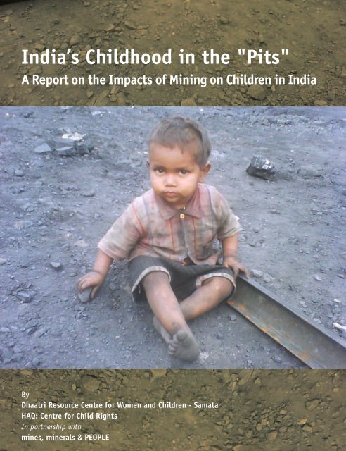 Assessing the impact of mining on children - Indiagovernance.gov.in