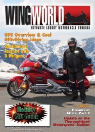 to view pdf file of current issue - Wing World Magazine Archives