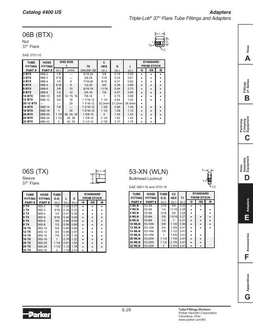 Adapters - Hydraulic House