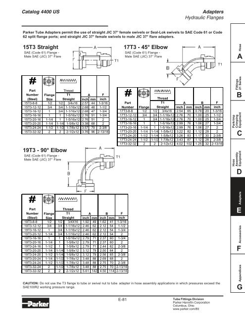 Adapters - Hydraulic House