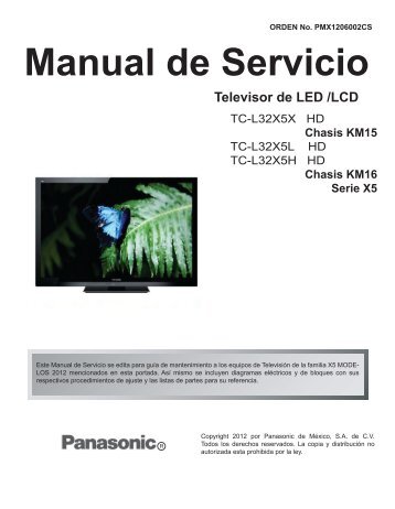 Manual de Servicio - Panasonic