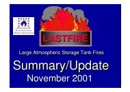 LASTFIRE November 2001 - NIFV