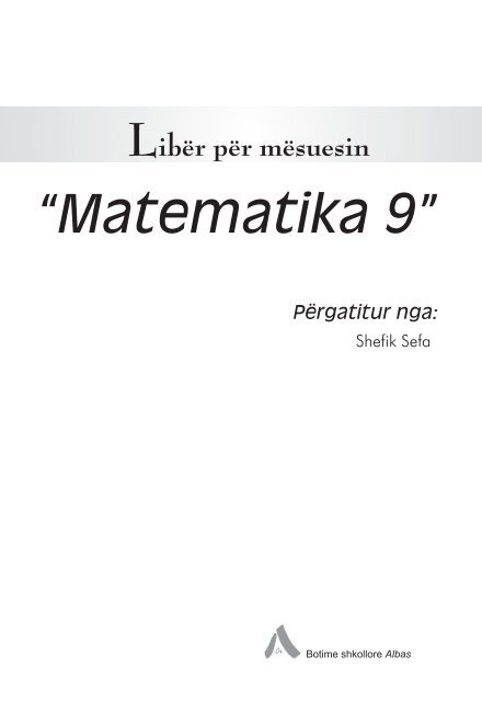 âMatematika 9â - Albas