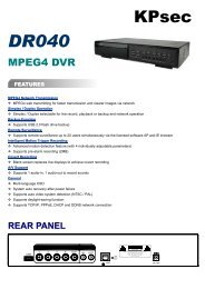 MPEG4 DVR - Unitech