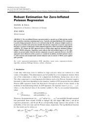 Robust Estimation for Zero-Inflated Poisson Regression - Franklin ...