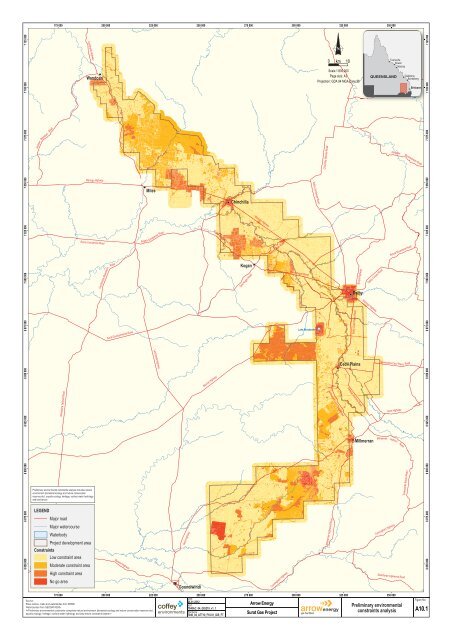 Preliminary environmental constraints analysis - Arrow Energy