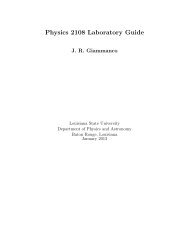 Physics 2108 Laboratory Guide - Department of Physics ...