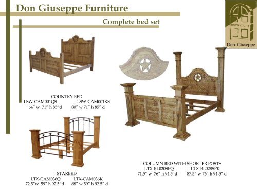 Don Giuseppe Furniture - B2B