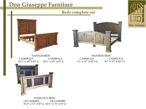 Don Giuseppe Furniture - B2B