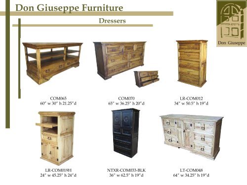 Don Giuseppe Furniture - B2B