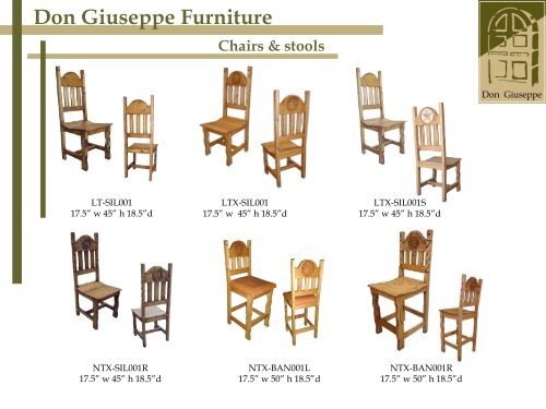 Don Giuseppe Furniture - B2B