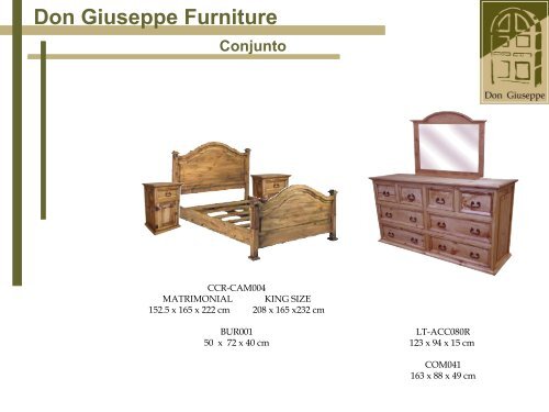 Don Giuseppe Furniture - B2B