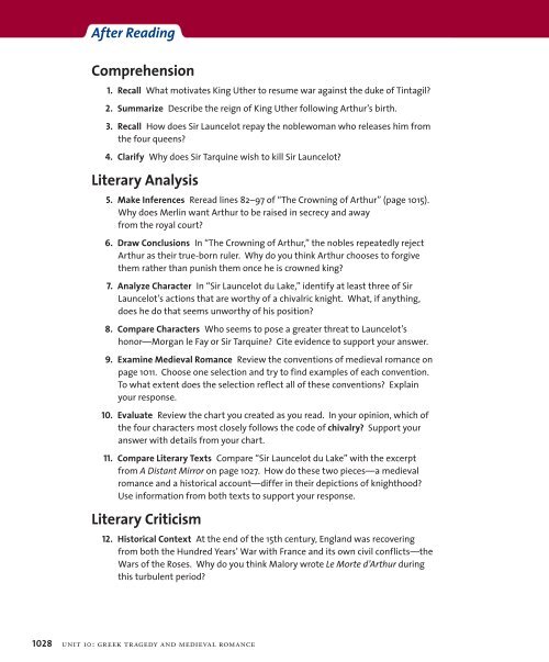 Literary Analysis - LanguageArts-NHS