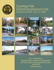 Cuyahoga Falls General Development Code