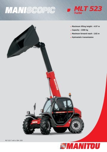 MLT 523-700042EN - Manitou