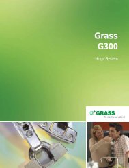 Grass G300 - Grass America, Inc.