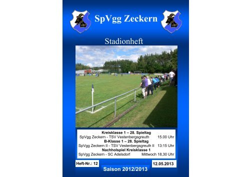 Saison 2012/2013 - SpVgg Zeckern