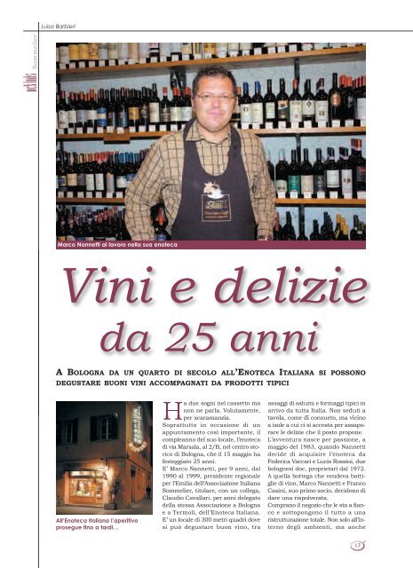 Scarica l'Allegato - Associazione Italiana Sommelier