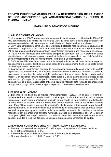 Anticuerpos anti citomegalovirus reactivo