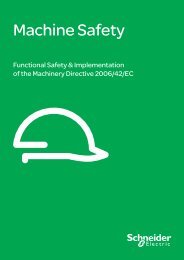 Machine Safety white paper (pdf, 1 Mb) - Schneider Electric