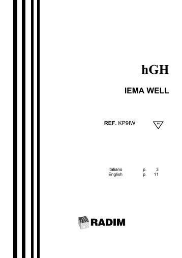 hGH IEMA WELL REF. - Radim S.p.A.