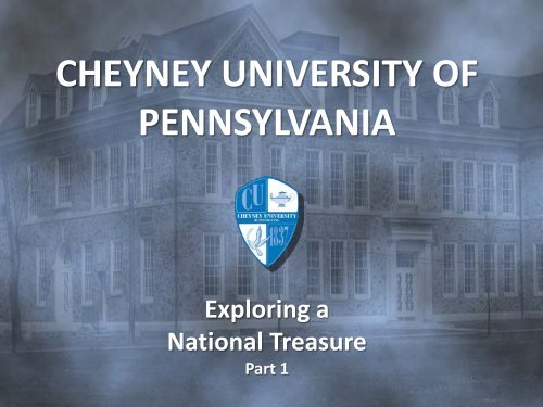 Richard Humphreys: Quaker Philanthropist - Cheyney University of ...