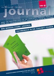Bund + Länder journal 01/2011 (PDF, 2 MB - ver.di: Bund und Länder