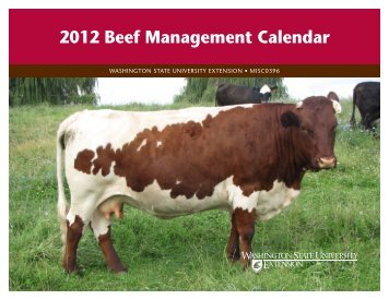 2012 Beef Management Calendar - WSU Integrated Pest ...