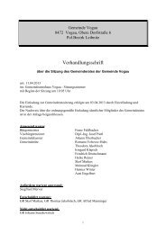 Sitzung vom 11.04.2013 - Vogau