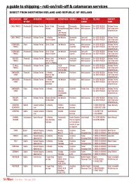 a guide to shipping - roll-on/roll-off & catamaran ... - Export & Freight