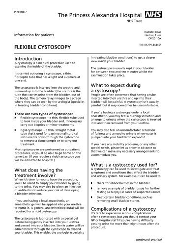 Flexible CystosCopy