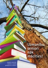 UzmanÄ«bu, seniori nÃ¥k mÃ¥cÄ«ties! - Mature @ EU