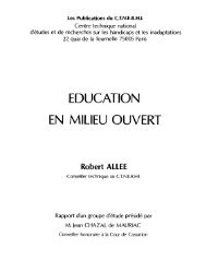 EDUCATION EN MILIEU OUVERT - Les Classiques des sciences ...