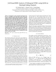 LLR based BER Analysis of Orthogonal STBCs using QAM on ...