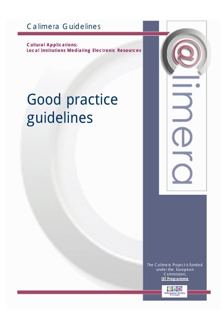 Calimera Guidelines - Consilr