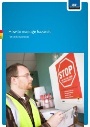 ACC5833 How to manage hazards