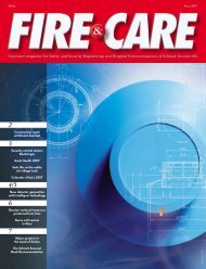 Customer magazine for Safety and Security Engineering and Hospital
