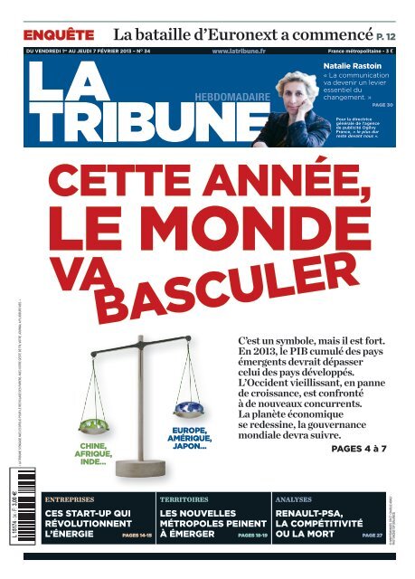 EnquÃªtE La bataille d'Euronext a commencÃ© p. 12 - La Tribune