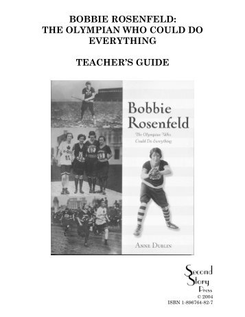 bobbie rosenfeld - Second Story Press