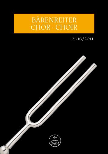 BÄRENREITER CHOR Ý CHOIR