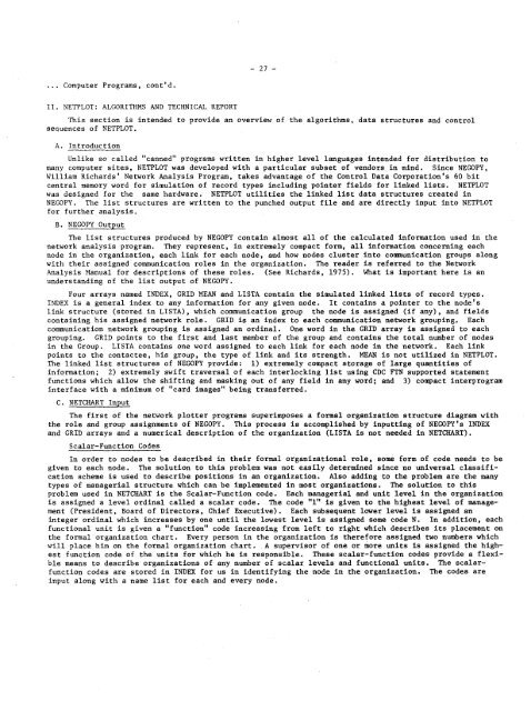 (1978). On Facilitating Networks for Social Change ... - INSNA