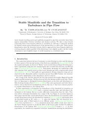 Stable Manifolds and the Transition to Turbulence in Pipe Flow